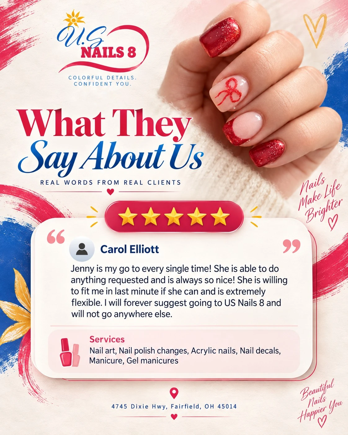Real Client Reviews from U.S. Nails 8